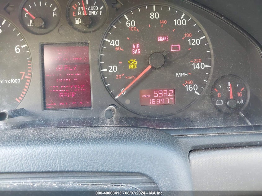 2001 Audi A4 1.8 T VIN: WAUDC68D11A100961 Lot: 40063413