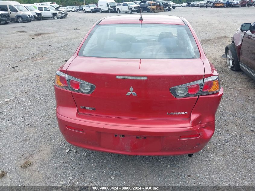 2015 Mitsubishi Lancer Es VIN: JA32U2FU0FU016475 Lot: 40063424