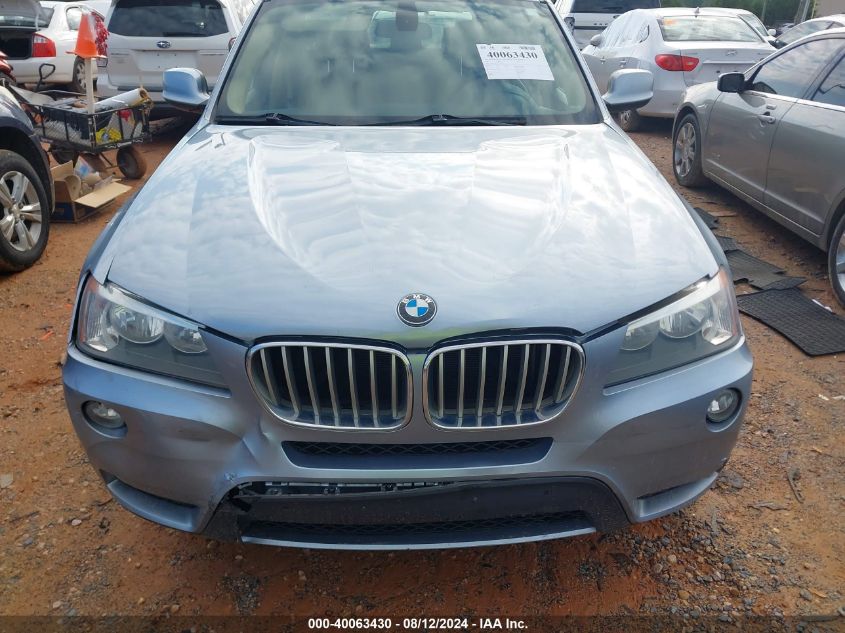 2012 BMW X3 xDrive28I VIN: 5UXWX5C53CL717942 Lot: 40063430