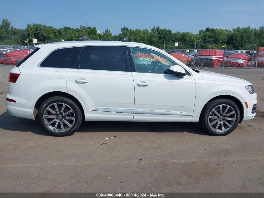 2019 Audi Q7 45 Premium/45 Se Premium VIN: WA1LHAF70KD015250 Lot: 40063446