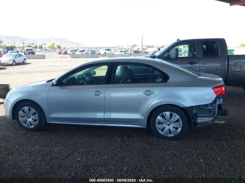 2014 Volkswagen Jetta 1.8T Se VIN: 3VWD17AJ5EM262080 Lot: 40063500