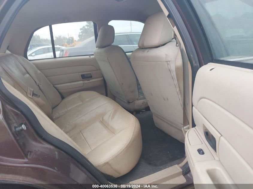 2008 Ford Crown Victoria Police/Police Interceptor VIN: 2FAFP71V78X158668 Lot: 40063530