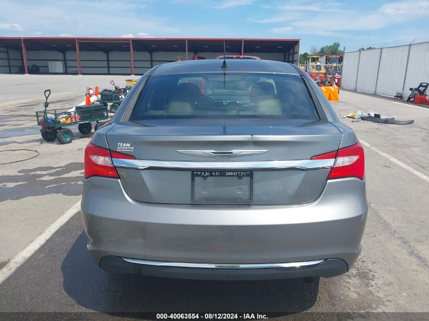 2012 Chrysler 200 Touring VIN: 1C3CCBBB3CN155278 Lot: 40063554