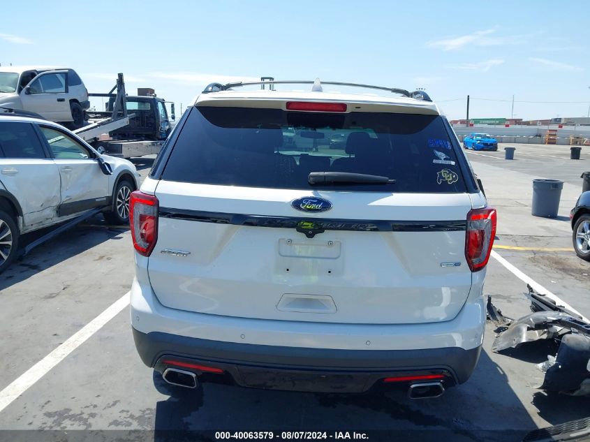 2016 Ford Explorer Sport VIN: 1FM5K8GT1GGD13957 Lot: 40063579