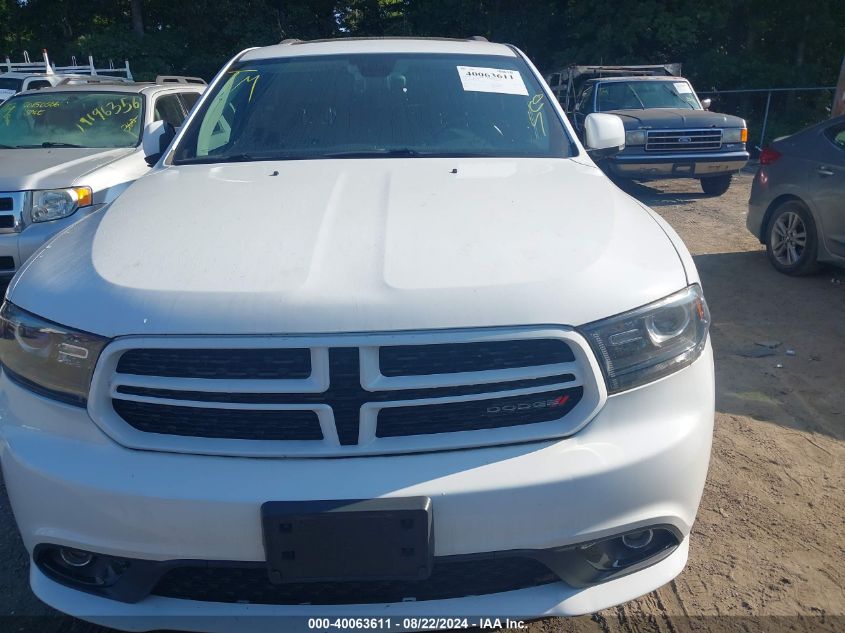 2018 Dodge Durango Gt Awd VIN: 1C4RDJDG3JC174279 Lot: 40063611