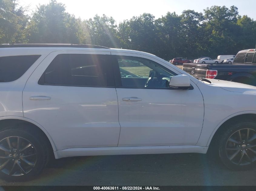 2018 Dodge Durango Gt Awd VIN: 1C4RDJDG3JC174279 Lot: 40063611