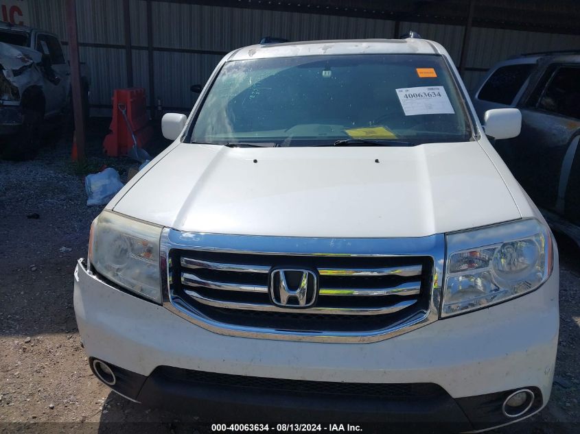 2013 Honda Pilot Touring VIN: 5FNYF4H98DB056061 Lot: 40063634