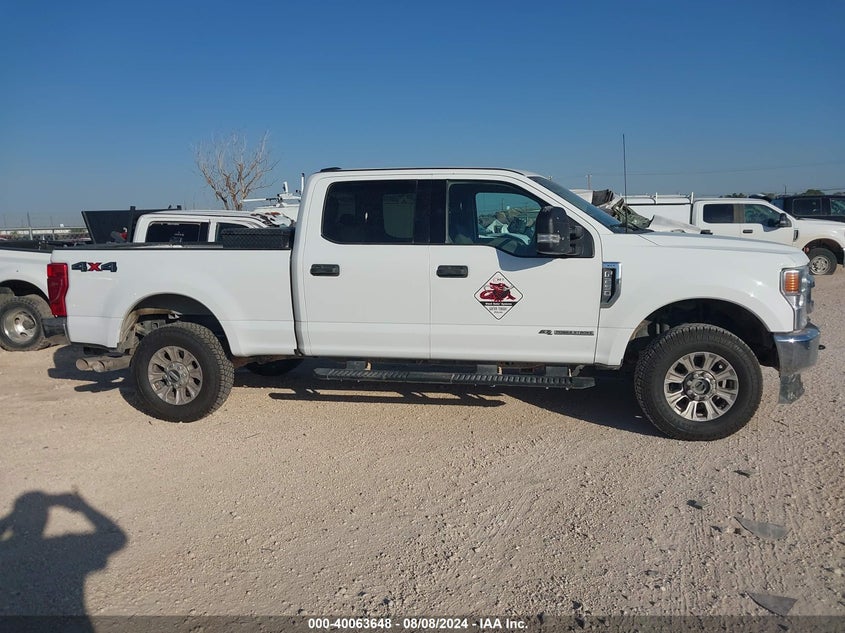 2022 Ford F250 Super Duty VIN: 1FT7W2BT4NEG27441 Lot: 40063648