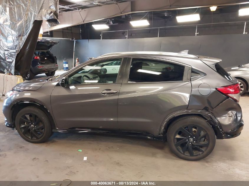 2022 Honda Hr-V Sport VIN: 3CZRU6H14NM758899 Lot: 40063671