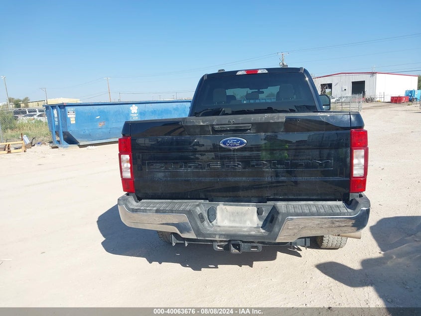 2022 Ford F250 Super Duty VIN: 1FT7W2BT1NEF60197 Lot: 40063676