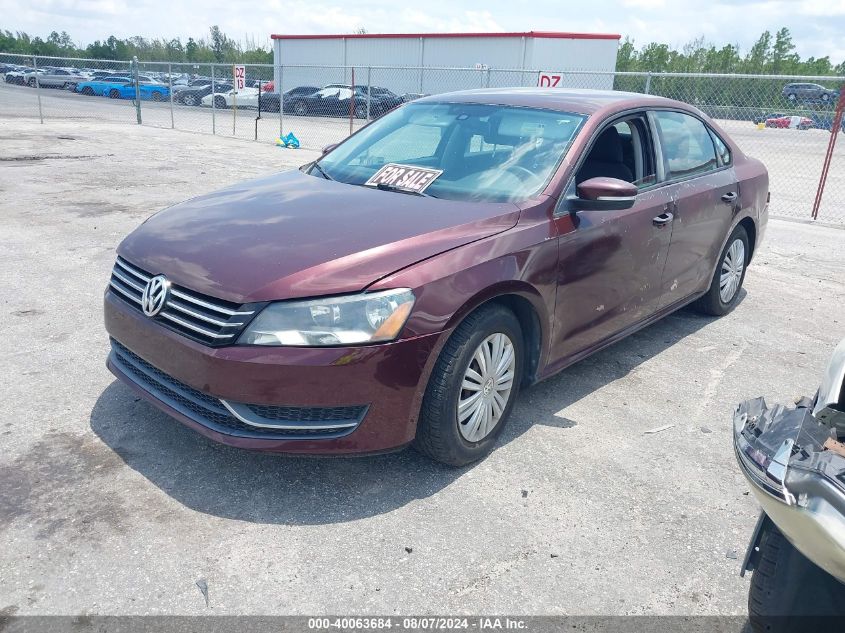 1VWAH7A35DC045161 | 2013 VOLKSWAGEN PASSAT