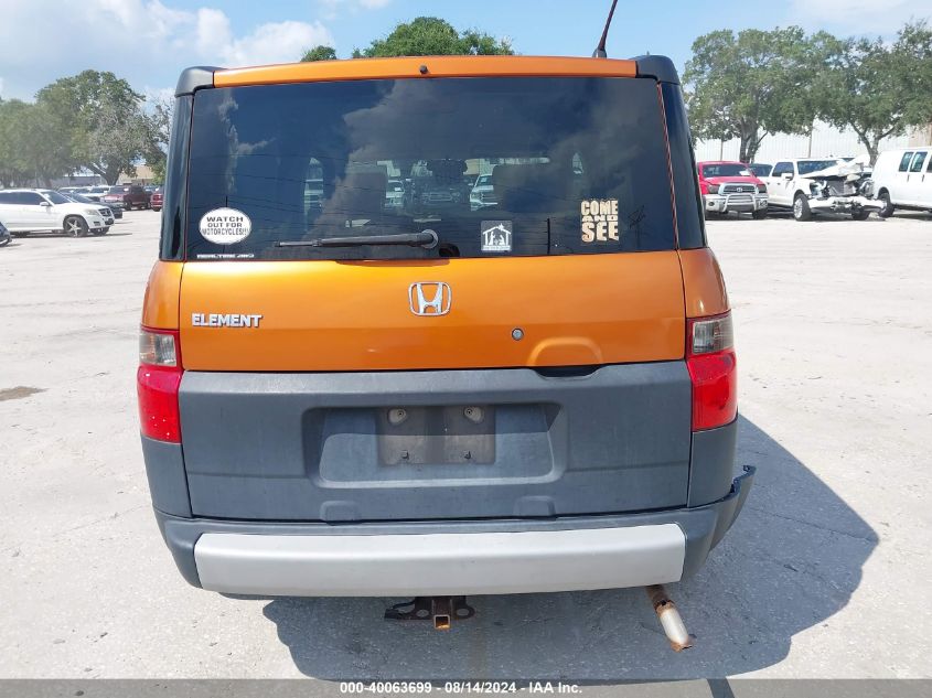 2007 Honda Element Lx VIN: 5J6YH283X7L002962 Lot: 40063699