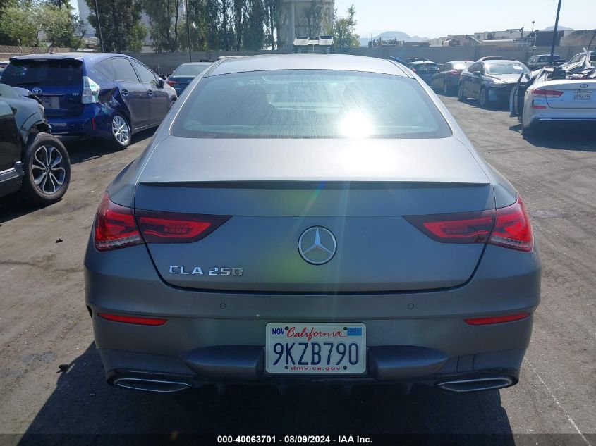 WDD5J4GB9LN040530 2020 Mercedes-Benz Cla 250