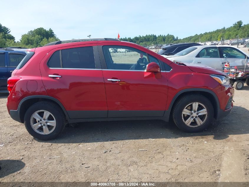 2019 Chevrolet Trax 1Lt VIN: 3GNCJLSB6KL175165 Lot: 40063705