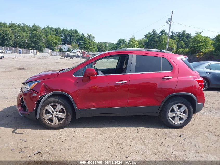 2019 Chevrolet Trax 1Lt VIN: 3GNCJLSB6KL175165 Lot: 40063705