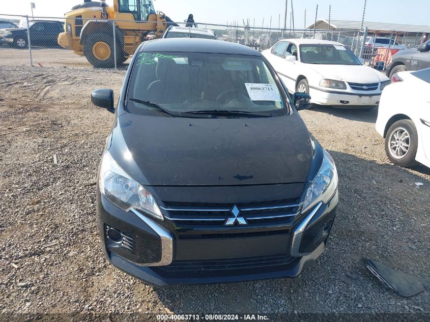 2022 Mitsubishi Mirage Es/Le VIN: ML32AUHJ8NH005209 Lot: 40063713