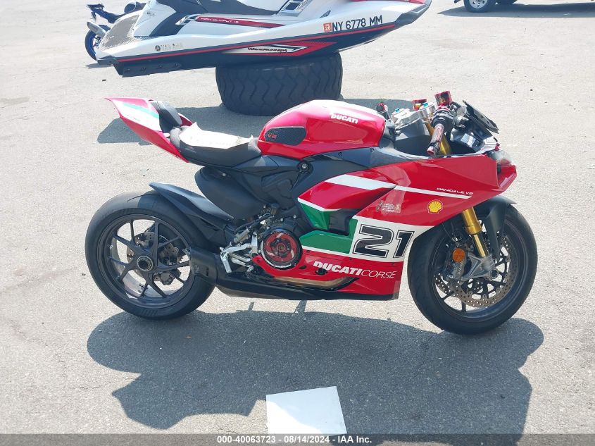 2022 Ducati Panigale V2 VIN: ZDMHAATW9NB008586 Lot: 40063723