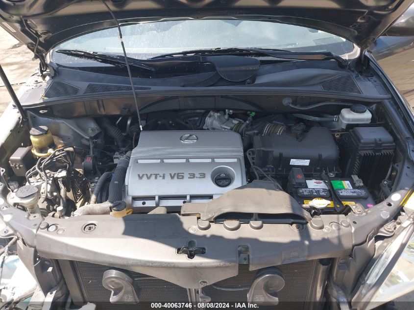 2006 Lexus Rx 330 VIN: JTJGA31U760059650 Lot: 40063746