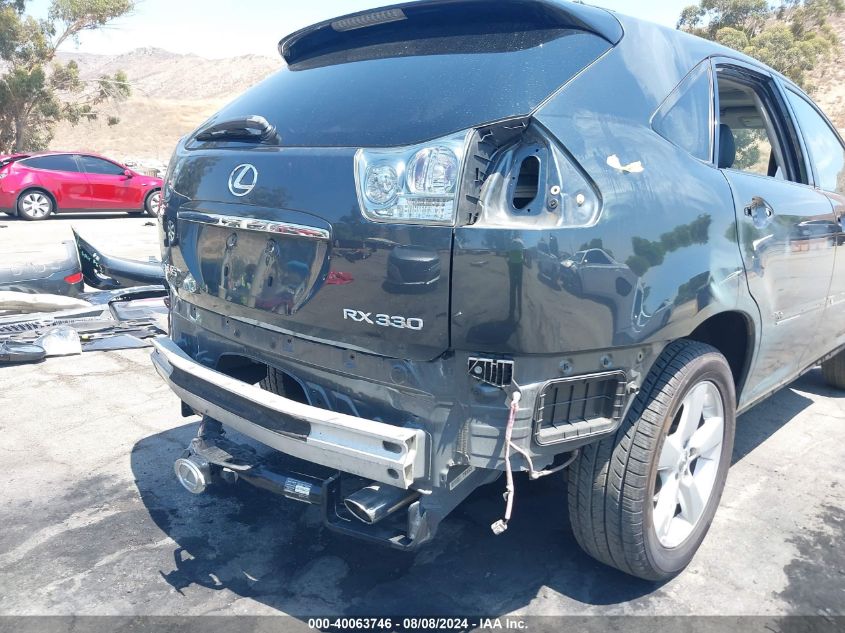 2006 Lexus Rx 330 VIN: JTJGA31U760059650 Lot: 40063746