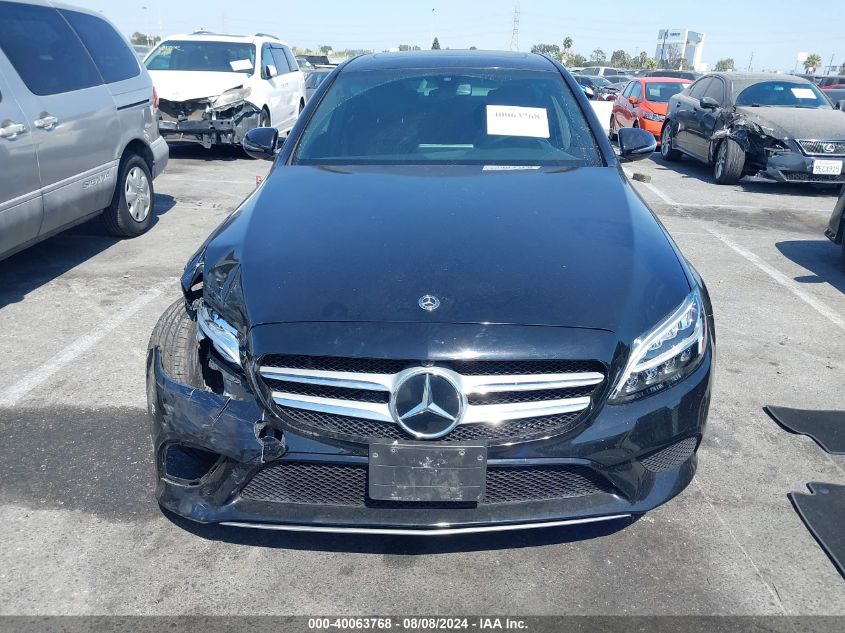 2019 Mercedes-Benz C 300 VIN: WDDWF8DB2KR463197 Lot: 40063768