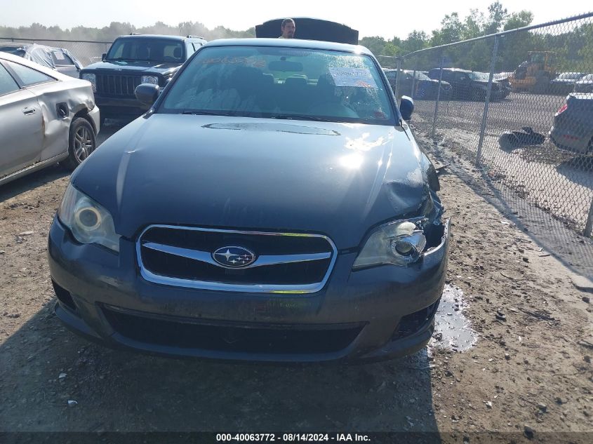 2009 Subaru Legacy 2.5I VIN: 4S3BL616797216941 Lot: 40063772