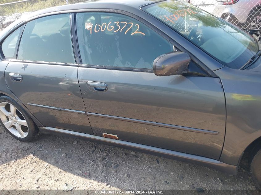 2009 Subaru Legacy 2.5I VIN: 4S3BL616797216941 Lot: 40063772