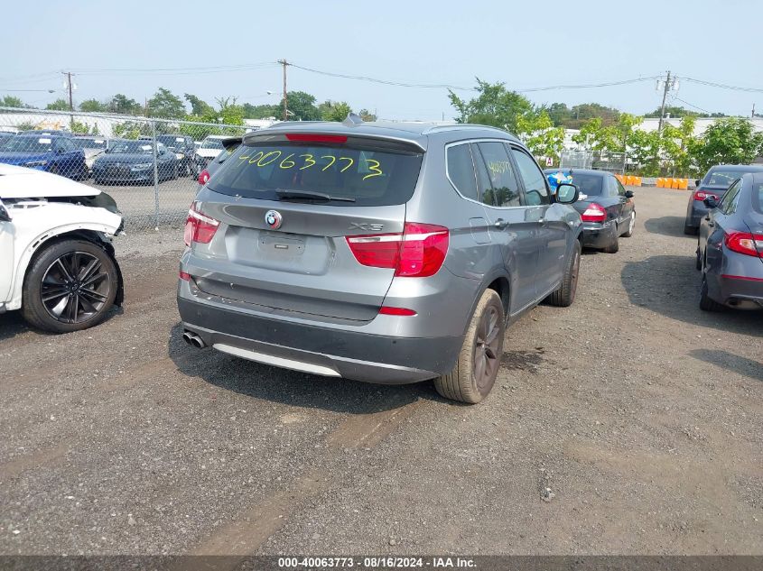 5UXWX5C52EL703724 2011 BMW X3 28I Awd