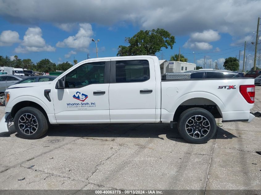 2022 Ford F-150 Xl VIN: 1FTEW1C56NKE43492 Lot: 40063775