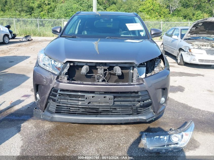 2017 Toyota Highlander Se VIN: 5TDJZRFH4HS363955 Lot: 40063785