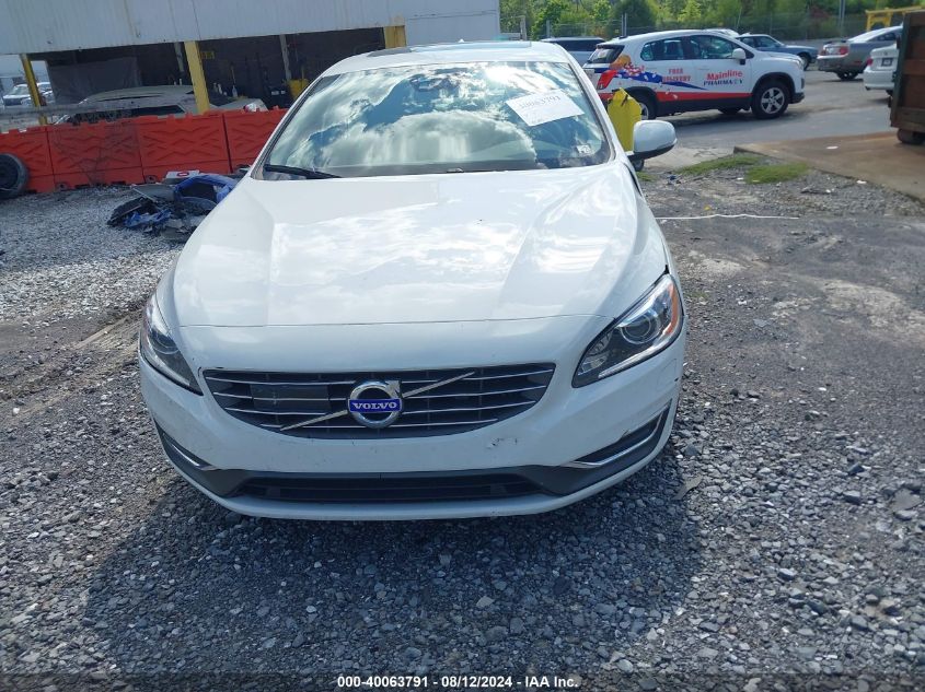 2015 Volvo S60 T5 Platinum VIN: YV1612TM8F2334706 Lot: 40063791