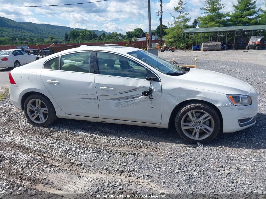 2015 Volvo S60 T5 Platinum VIN: YV1612TM8F2334706 Lot: 40063791