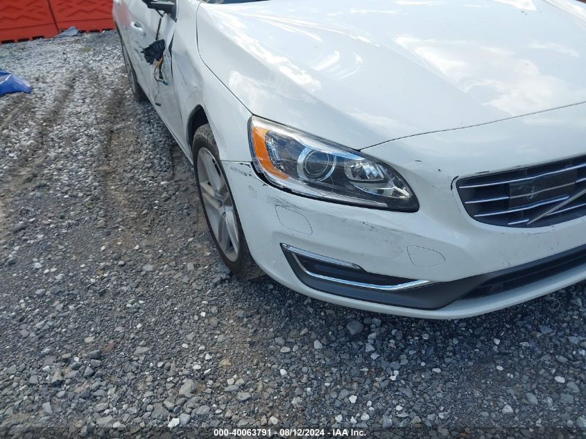 2015 Volvo S60 T5 Platinum VIN: YV1612TM8F2334706 Lot: 40063791