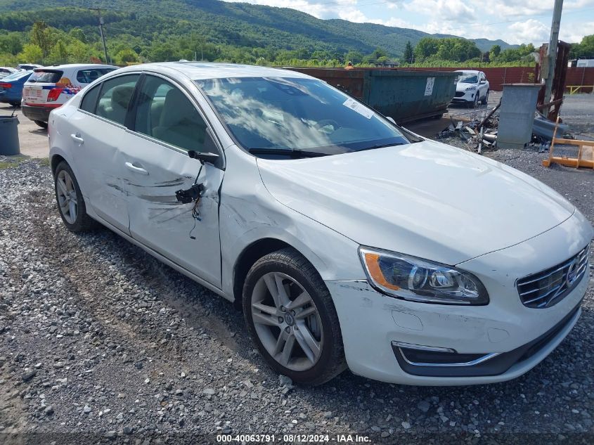 2015 Volvo S60 T5 Platinum VIN: YV1612TM8F2334706 Lot: 40063791