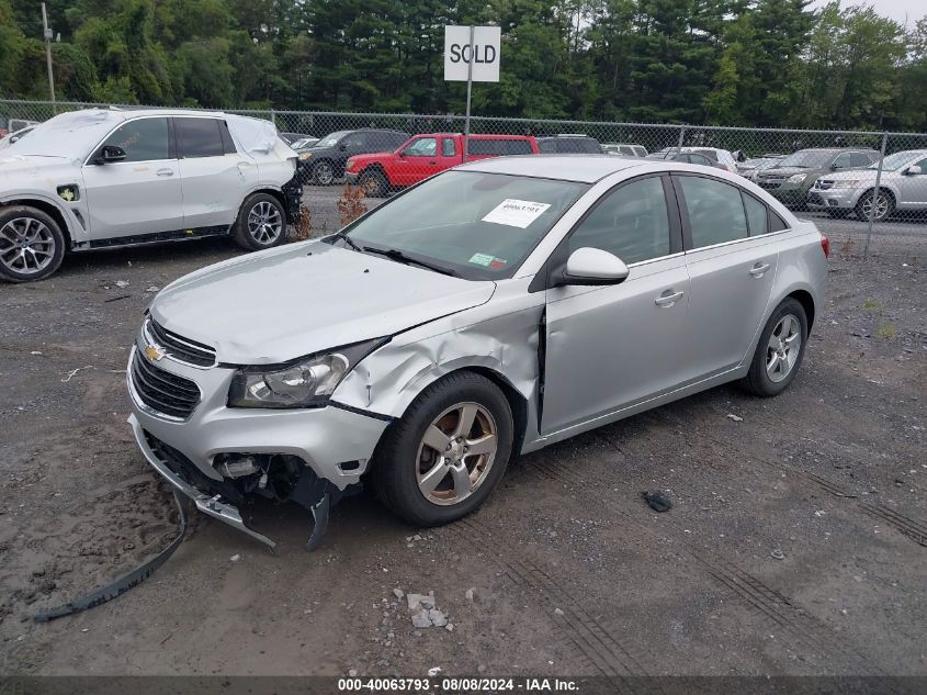 2015 Chevrolet Cruze Lt VIN: 1G1PC5SB7F7288058 Lot: 40063793