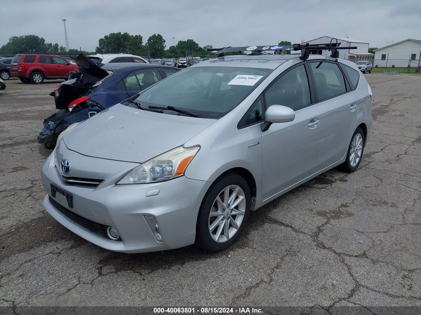 2012 Toyota Prius V Five VIN: JTDZN3EU8C3057944 Lot: 40063801