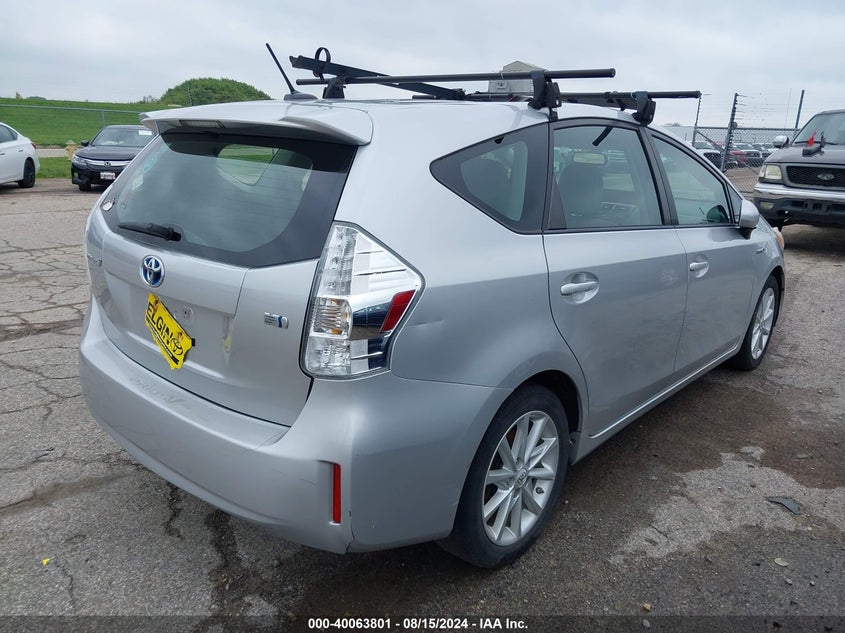2012 Toyota Prius V Five VIN: JTDZN3EU8C3057944 Lot: 40063801