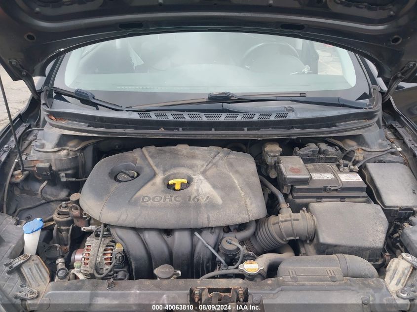 2011 Hyundai Elantra Limited VIN: 5NPDH4AE8BH021972 Lot: 40063810