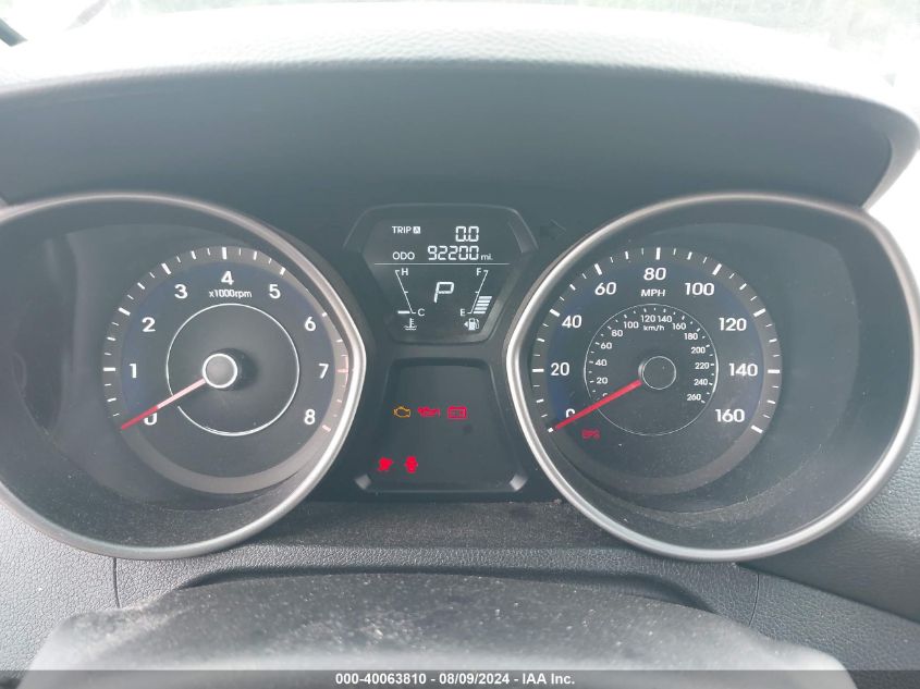 2011 Hyundai Elantra Limited VIN: 5NPDH4AE8BH021972 Lot: 40063810