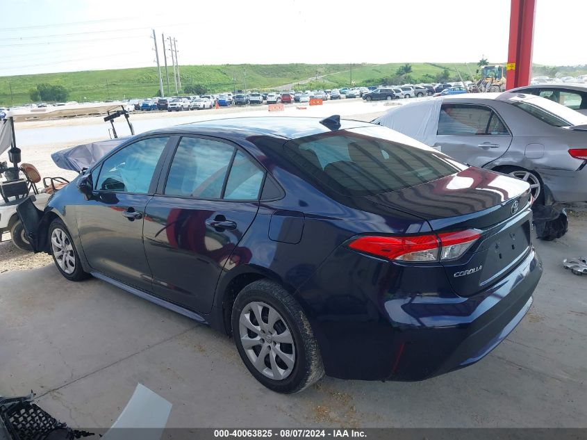 2021 Toyota Corolla Le VIN: 5YFEPMAE6MP190756 Lot: 40063825