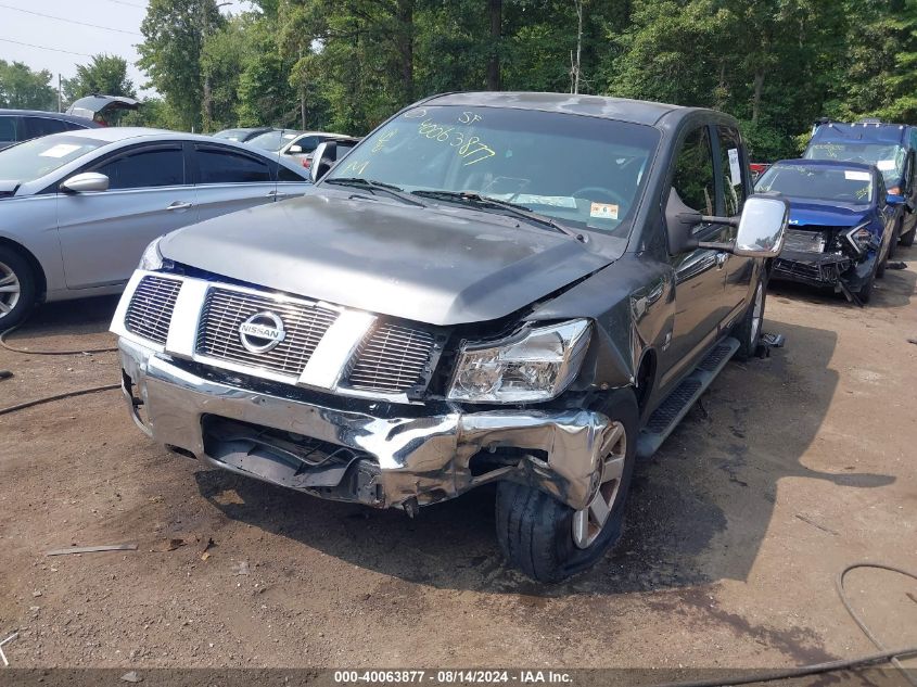 2004 Nissan Titan Xe/Se/Le VIN: 1N6AA07A84N570947 Lot: 40063877