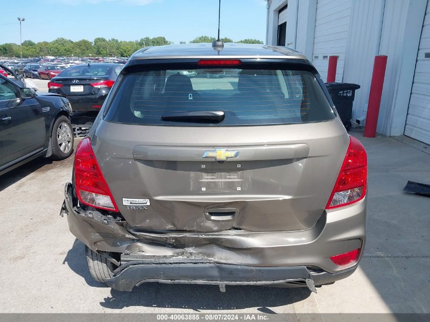 2020 Chevrolet Trax Fwd Ls VIN: KL7CJKSB5LB349827 Lot: 40063885