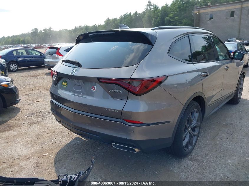 2022 Acura Mdx A-Spec Package VIN: 5J8YE1H00NL019993 Lot: 40063887