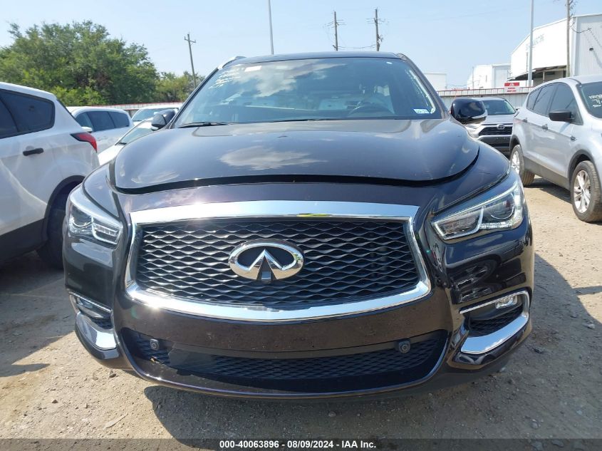 2020 Infiniti Qx60 Luxe VIN: 5N1DL0MNXLC510529 Lot: 40063896