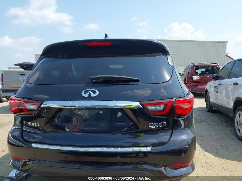 2020 Infiniti Qx60 Luxe VIN: 5N1DL0MNXLC510529 Lot: 40063896