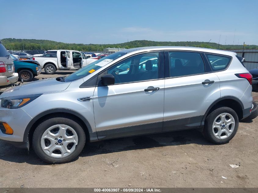 2019 Ford Escape S VIN: 1FMCU0F77KUA67854 Lot: 40063907