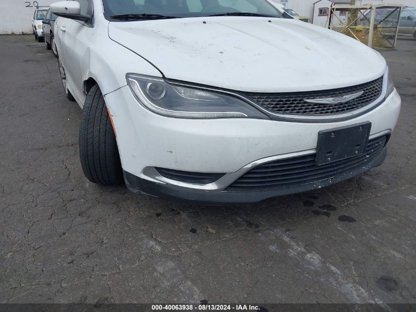 2015 Chrysler 200 Limited VIN: 1C3CCCAB9FN742354 Lot: 40063938