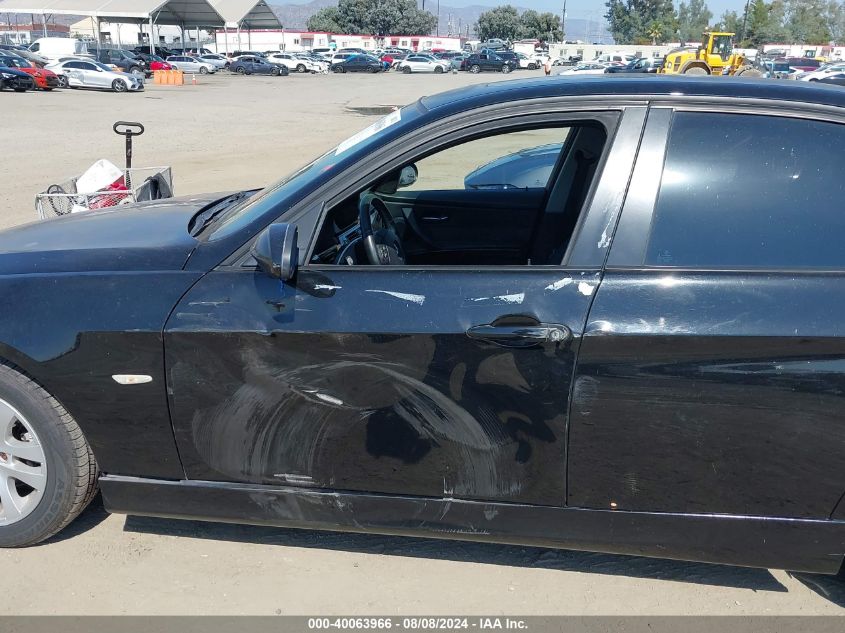 2007 BMW 328I VIN: WBAVC53517FZ78996 Lot: 40063966