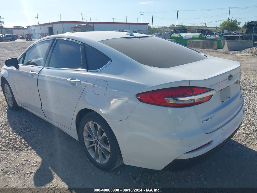 2020 Ford Fusion Se VIN: 3FA6P0HD6LR149827 Lot: 40063990