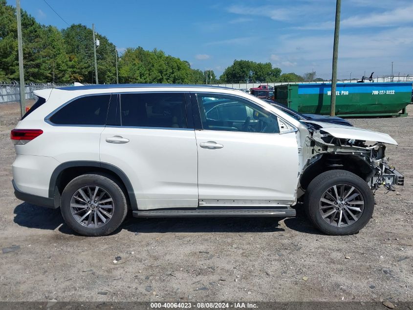 2018 TOYOTA HIGHLANDER SE/XLE - 5TDKZRFH5JS536313