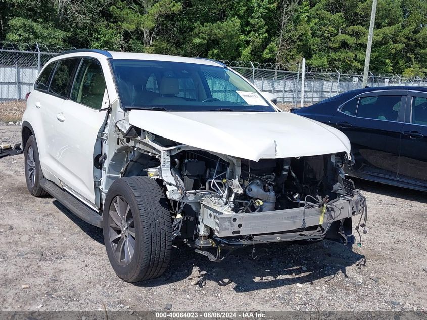 2018 TOYOTA HIGHLANDER SE/XLE - 5TDKZRFH5JS536313